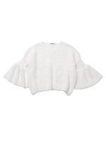 BALLOON SLEEVE TOP/ホワイト