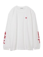 BIG LS TEE SLEEVE ICING LOGO/レッド