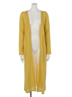 BackプリーツKnit Long CD/YEL