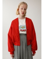 CLASSIC EMBROIDERY BOMBER ジャケット/RED