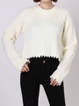CRASH SHORT KNIT/WHT