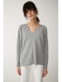 DEEP V WAFFLE トップス/T.GRY