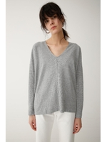 DEEP V WAFFLE トップス/T.GRY