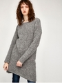 GLITTER YARN KNIT ドレス/T.GRY