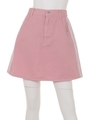 LINED SKIRT/PINK