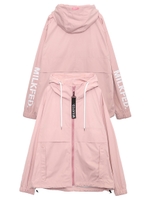 STENCIL LOGO HOODED JACKET/ピンク