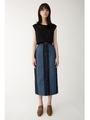 STRIPE DENIM スカート/BLU