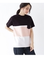 Tシャツ 胸切り替え 【WEB限定】14540/ブラック(219)