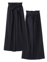 WAIST RIBBON PANT/ネイビー