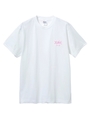 X-GIRL X LONELY LOGO S/S TEE/ホワイト