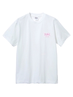 X-GIRL X LONELY LOGO S/S TEE/ホワイト