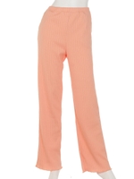 [BED&BREAKFAST]RANDOM RIB Pants/ORANGE