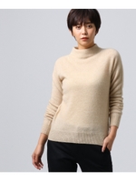 [L]カシミヤホールガーメント（R）ニット/ライトベージュ(051)