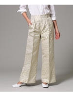 [L]ヴィオラジャガードパンツ/ナチュラル(450)