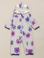 [ベビー]ウインターコスモスプリントジャンプスーツ/ブルー