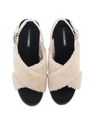 fur sandal/pink