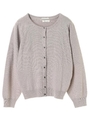 ・id レースニットアンサンブル/ライトグレー