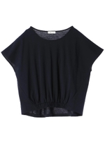 ・裾絞りプルオーバー/ネイビー