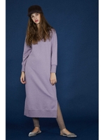 《BLANCHIC》裏起毛ワンピース/ラベンダー(080)