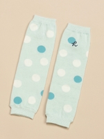 「ベビー」コットンキャンディ ぼかしドットプリントレッグウォーマー/ピンク