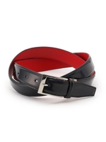 【 日本製 】アドヴァンレザーベルト [牛革 ギフト ]/ブラック(019)