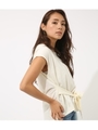 【AZUL BY MOUSSY】2WAYリボンデザインプルオーバー/WHT