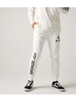 【AZUL BY MOUSSY】BRONZE AGE RIB PANTS/WHT