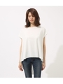 【AZUL BY MOUSSY】COOL TR バックツイストプルオーバー/O/WHT