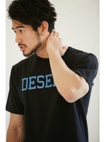 【AZUL BY MOUSSY】DESERT天竺クルーネックTEE/BLK