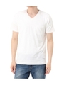 【AZUL BY MOUSSY】ソフト天竺Vネック半袖T/WHT