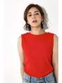 【AZUL BY MOUSSY】テレコレースアップCS/RED