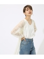 【AZUL BY MOUSSY】レース2WAYガウン/O/WHT