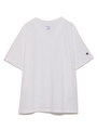 【Champion】V-NECK T-SHIRT/WHT