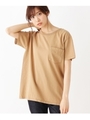 【OPAQUE.CLIP/Goodwearカラー別注】ヘビーウェイトビッグTシャツ/ベージュ系(054)
