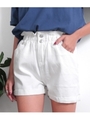 【anap mimpi】ウエストゴムデニムショートパンツ/ホワイト(001)