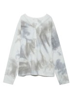 【emmi atelier】タイダイトップス/GRY