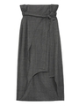 【emmi atelier】巻きスカート/GRY