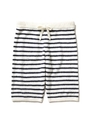 【family collection】HOMME2ボーダーハーフパンツ/OWHT