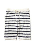【family collection】HOMME2ボーダーハーフパンツ/OWHT