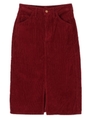 【non-no 12月号掲載】Lee CORDUROY SKIRT/ブリックレッド