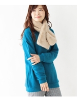 【セットアイテム】ティペット付チュニック/ブルー(092)