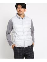 【撥水】 ダウンベスト メンズ/ライトグレー(011)