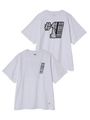 ＃1 CONCRETE LOGO S/S BIG TEE/ホワイト
