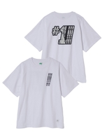 ＃1 CONCRETE LOGO S/S BIG TEE/ホワイト