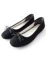 ●ボアバレエシューズ/ブラック(019)