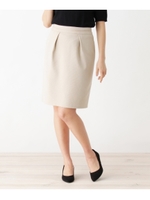 アートピケコクーンスカート/ベージュ(052)