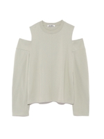 オープンショルダーカットトップス/MNT