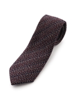 カネパウール混タイ[ メンズ ネクタイ ]/ボルドー(564)