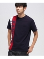 カンゴール/KANGOL別注 バイカラーTシャツ/ネイビー(093)