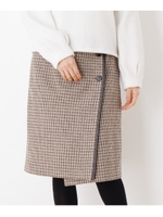 ガンクラブ　ラップタイトスカート/ベージュ(252)